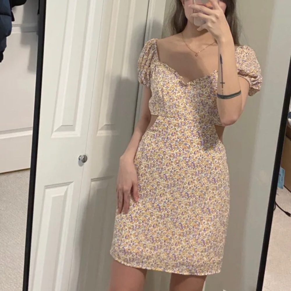 Tobi floral dress